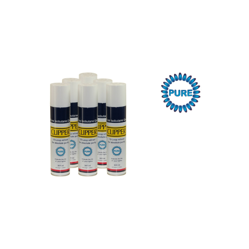 [6302] CLIPPER GAS PURE 300ML C1