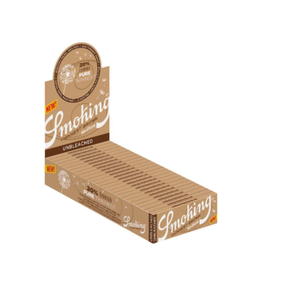 [1037] SMOKING THINNEST BROWN 1 1/4 C25