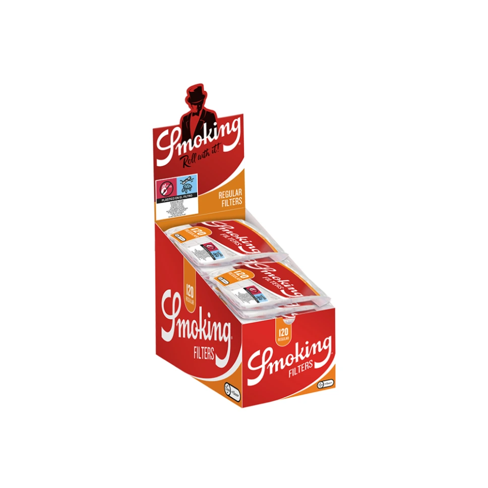 [1050] FILTRO SMOKING 7,5MM 120 C25