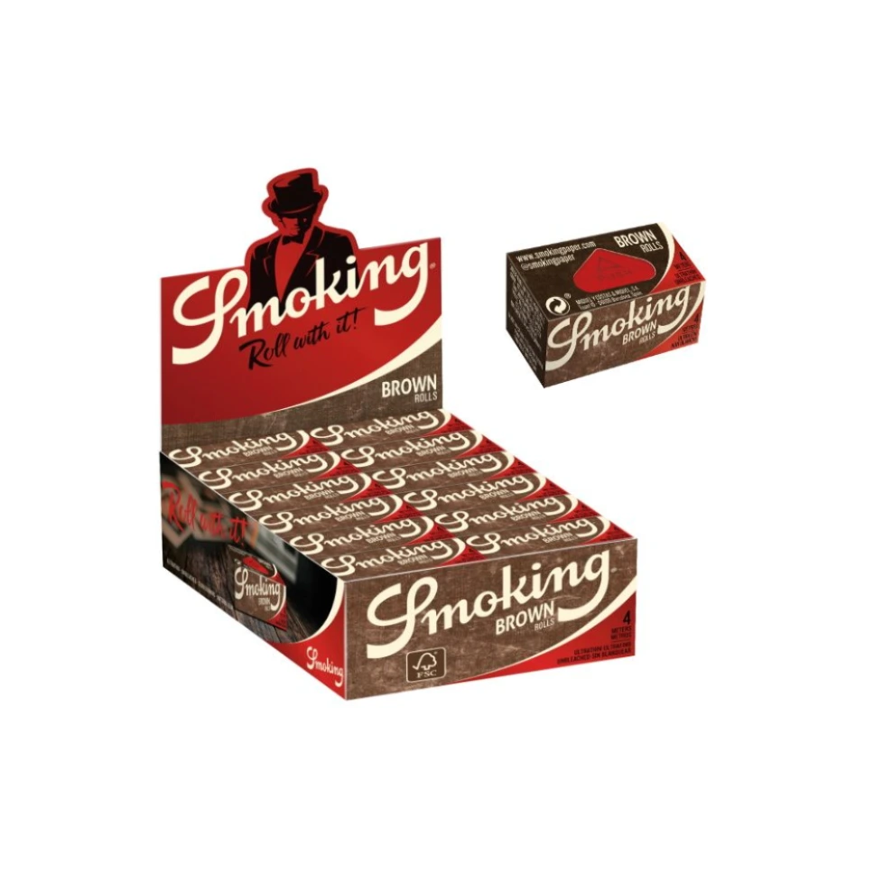 [1023] SMOKING BROWN ROLLS C24