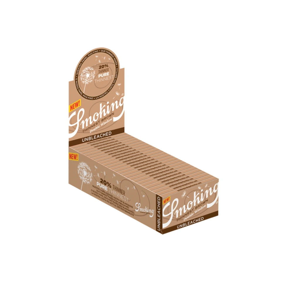 [1040] SMOKING THINNEST BROWN DOBLE C25
