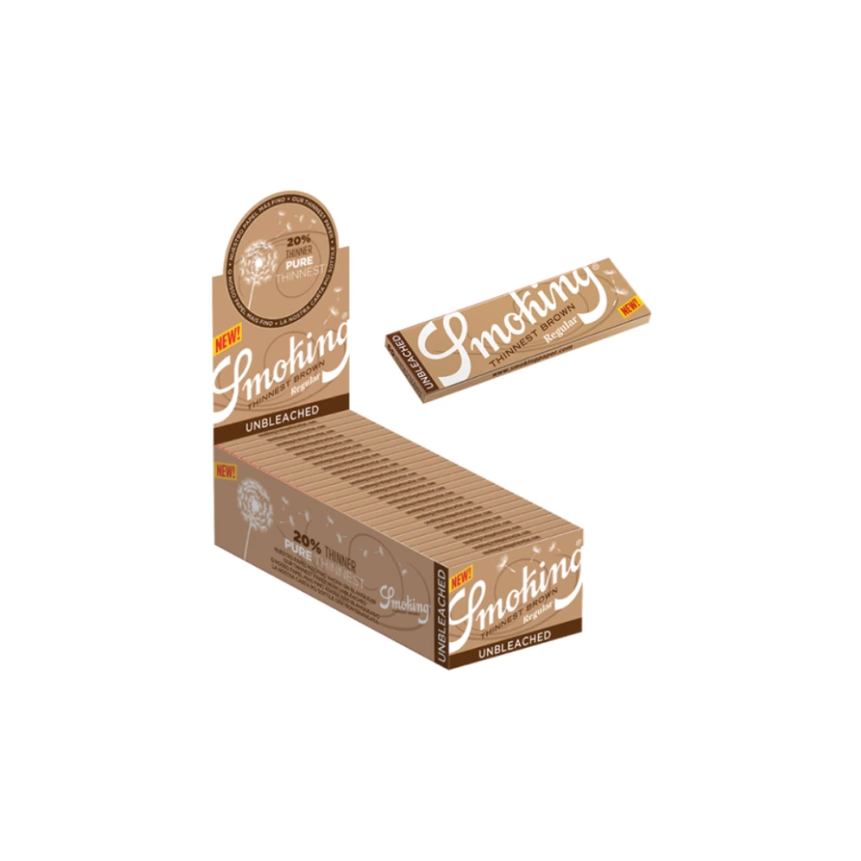 [1038] SMOKING THINNEST BROWN N8 C50