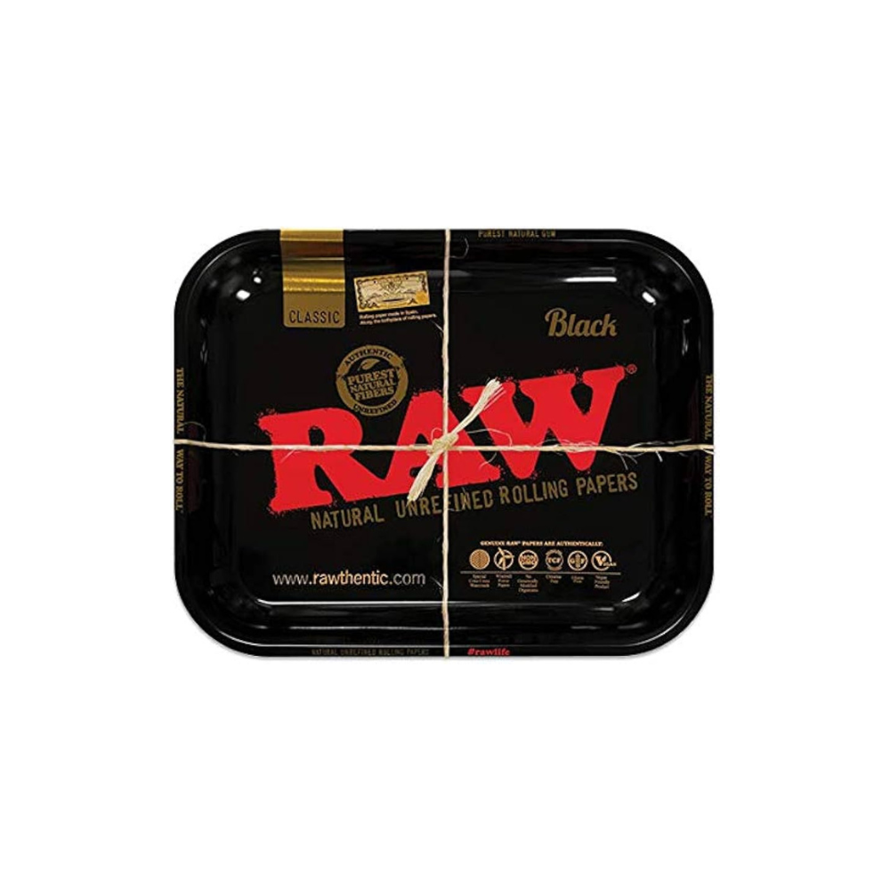 [2047] BANDEJA RAW BLACK METAL MEDIUM
