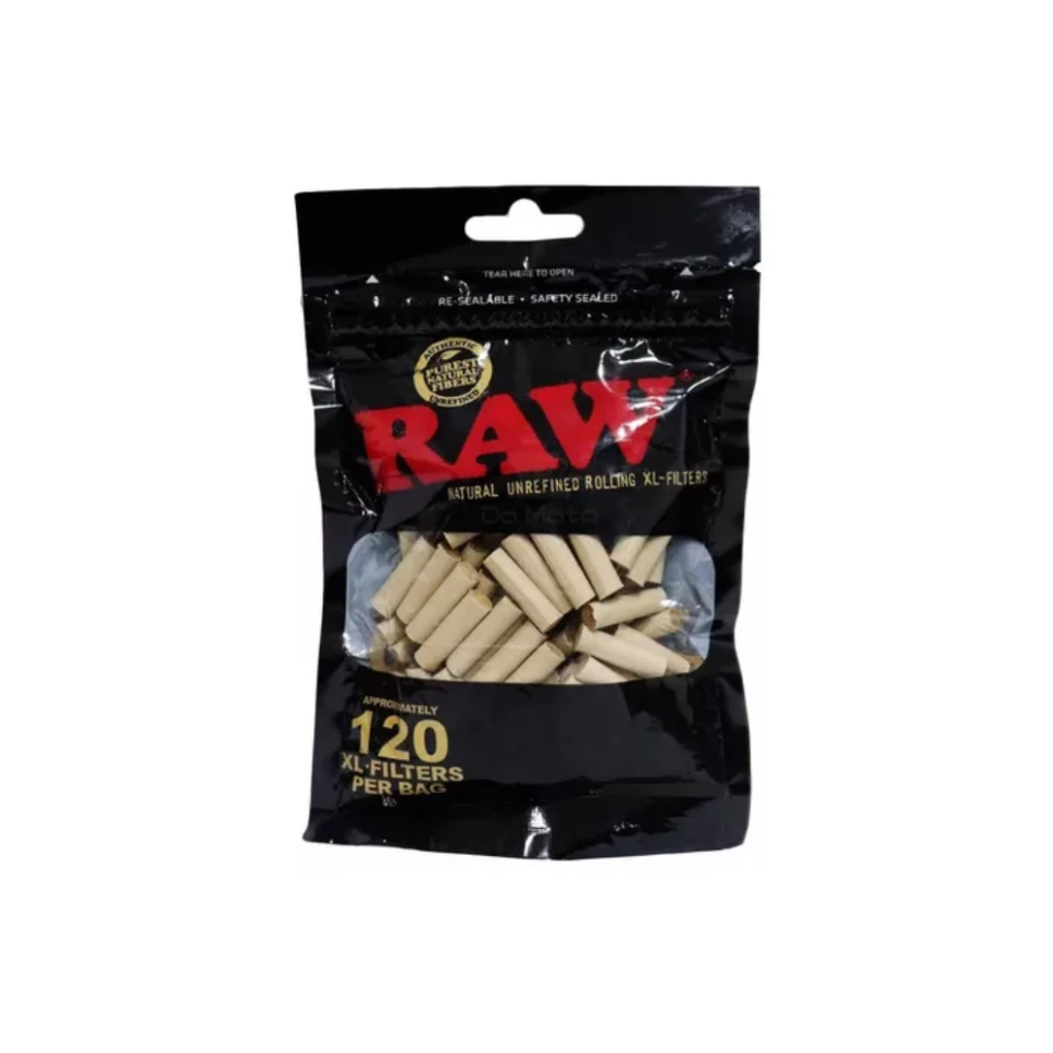 [2034] FILTRO RAW BLACK 6MM LONG 120 C1
