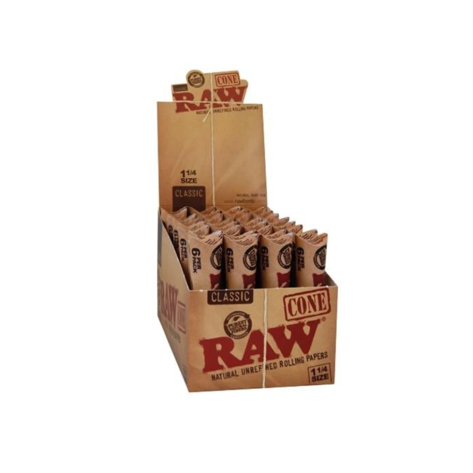 RAW CONO 1 1/4 6PKS C32