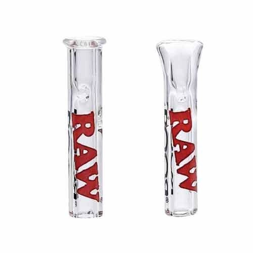 [1514] RAW GLASS TIPS ROUND MOUTHPIECE C12