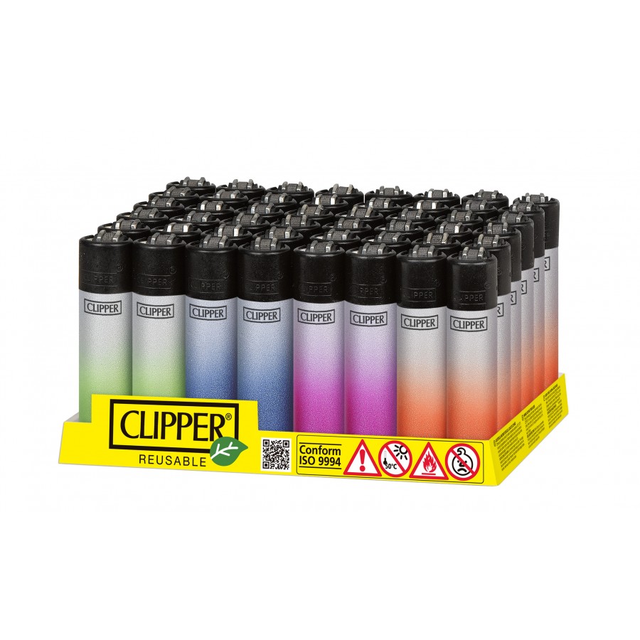 CLIPPER METALLIC GRADIENT SILVER C48