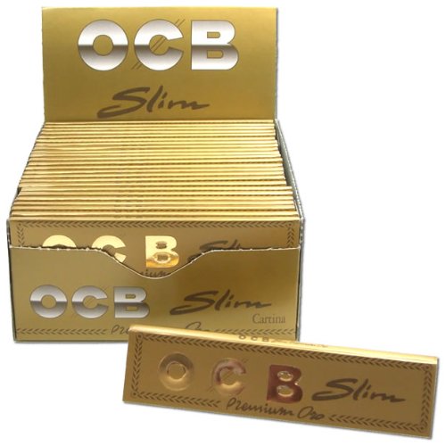 [4063] OCB GOLD SLIM C50
