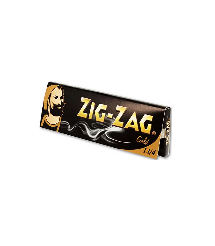 [6608] ZIG ZAG GOLD 1 1/4 C100