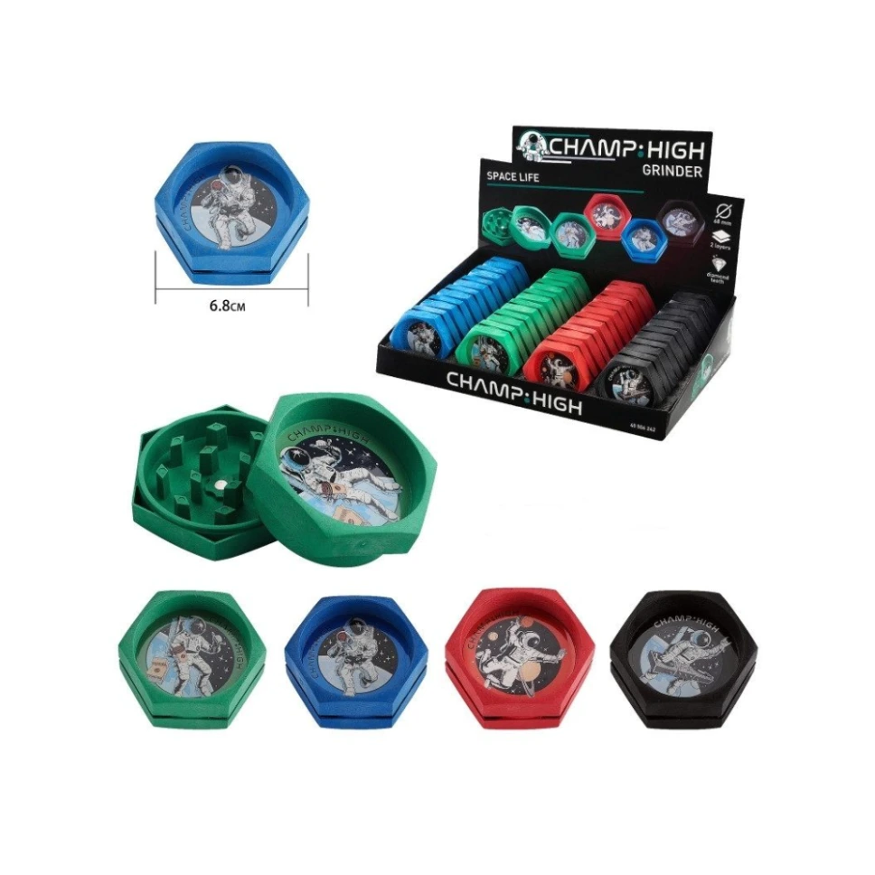 [C0099] GRINDER PLASTICO SPACE LIFE C24