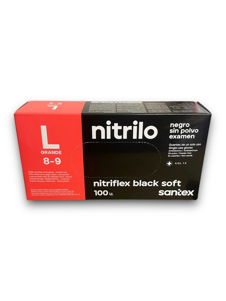 [C0035] GUANTES DE NITRILO NEGROS