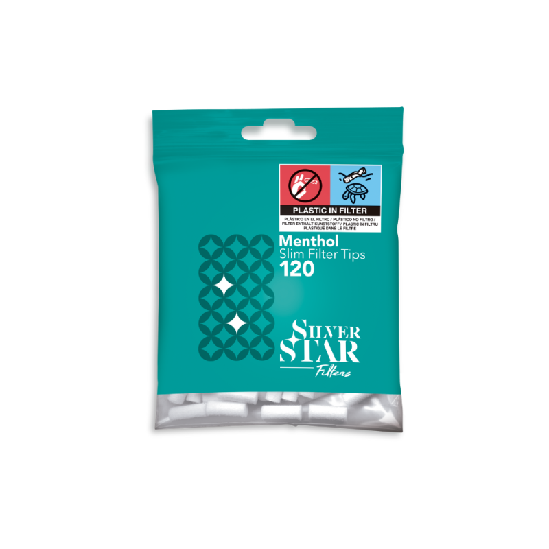 FILTRO SILVER STAR 6MM 120 MENTHOL C10