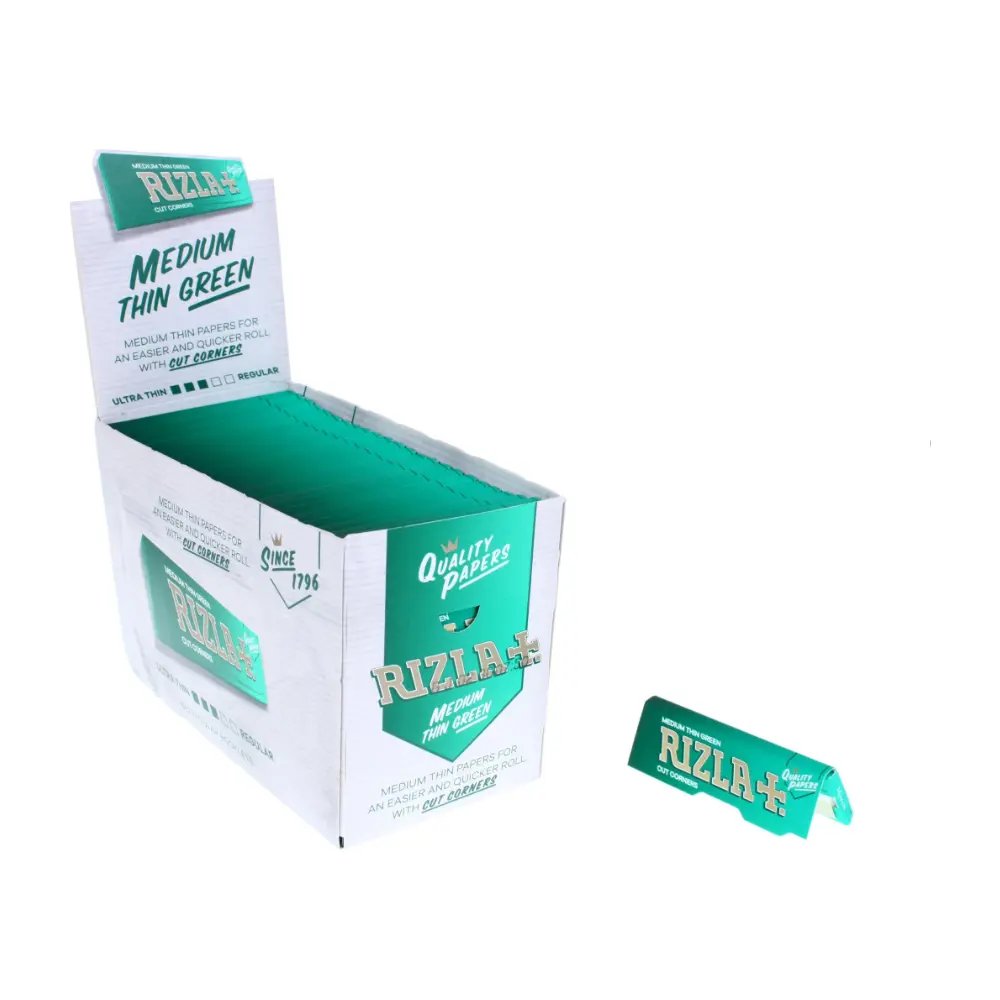 [9998] PAPEL RIZLA VERDE C100