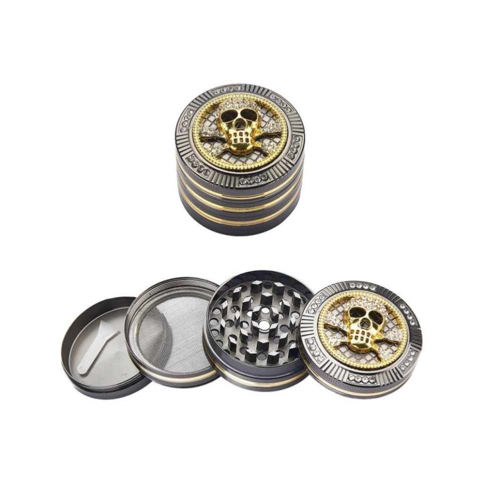 [C0092] GRINDER BLING BLING SKULL C1