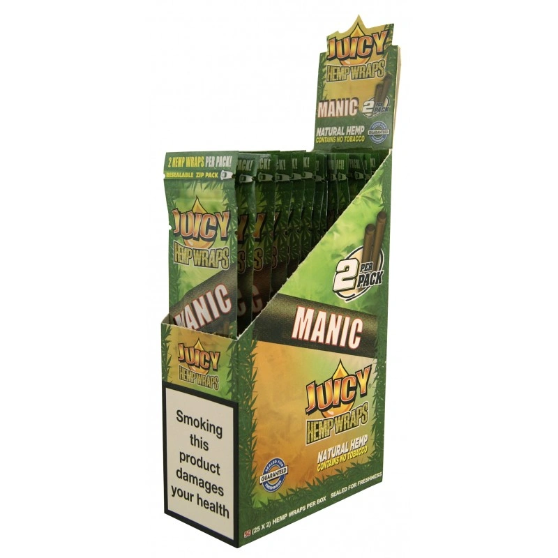 [C0040] JUICY HEMP WRAPS MANIC C25 