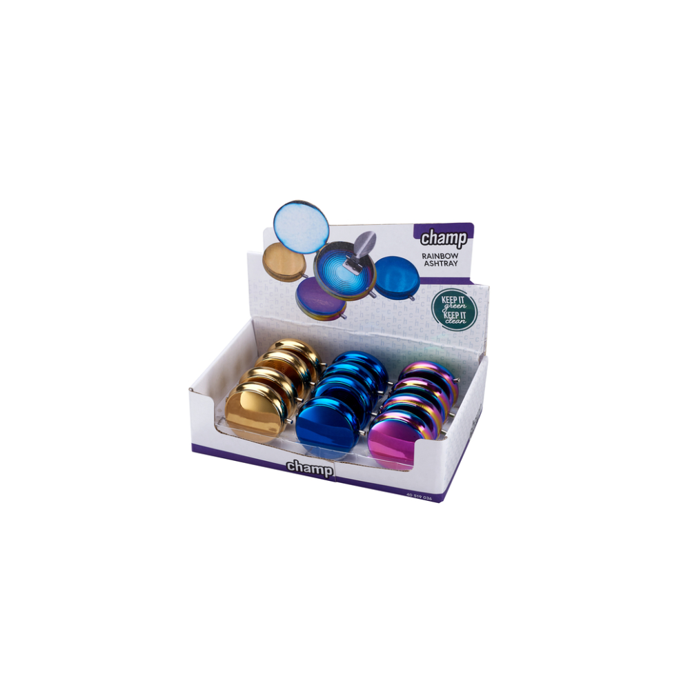 [519036] CENICERO BOLSILLO CHAMP RAINBOW C12