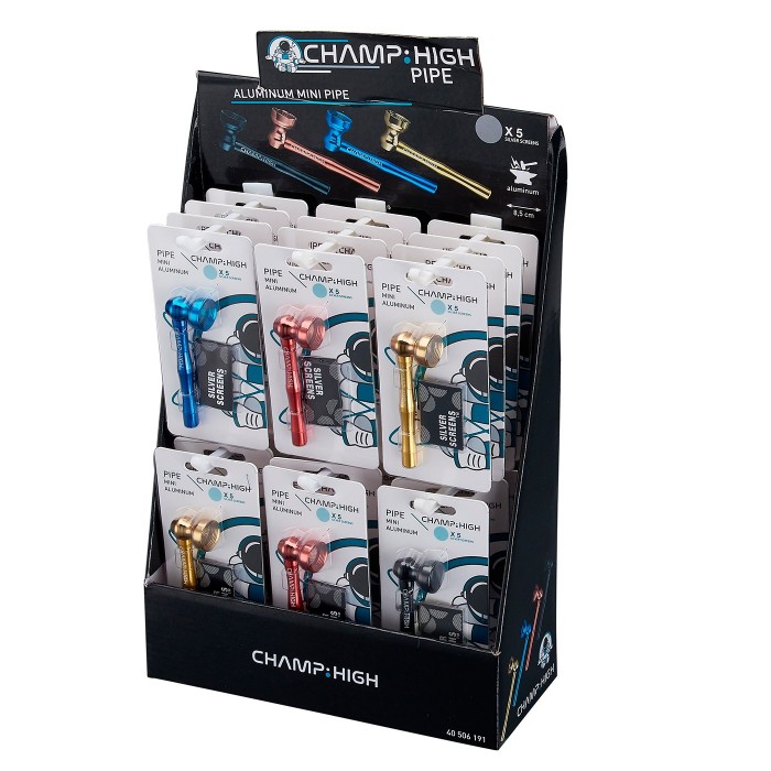 [506191] PIPA CHAMP ALUMINIO 8.5CM C24