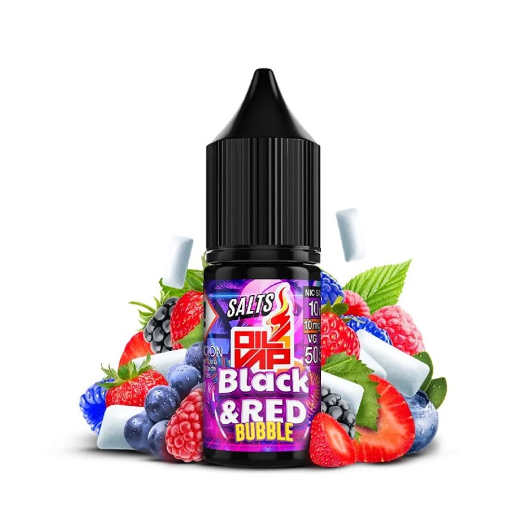 O4V - SALES BLACK & RED BUBBLE 10ML 20mg C1