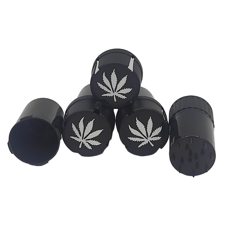 [C0103] GRINDER PLÁSTICO NEGRO + BOTE C12
