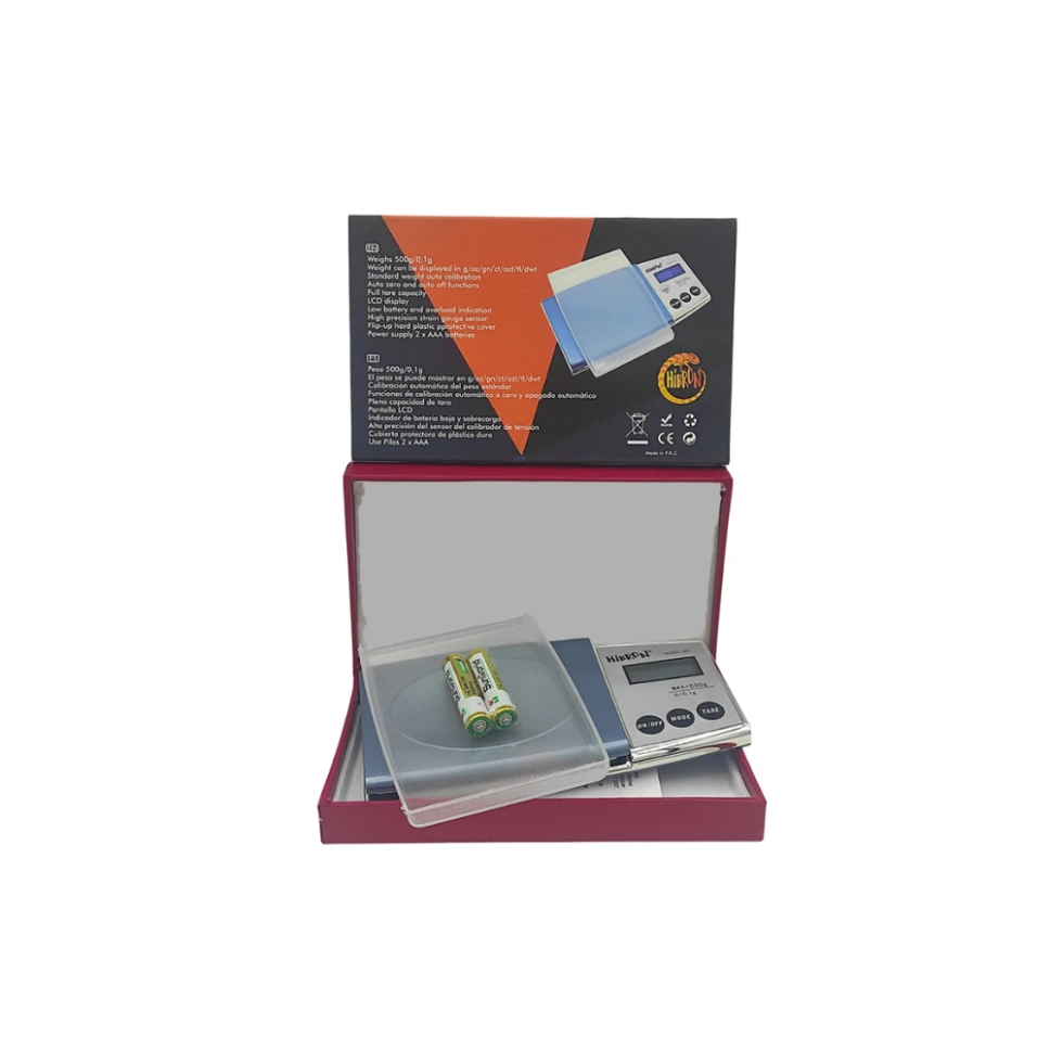 [C0162] BÁSCULA HIBRON DIGITAL 500G - 0.1G C1