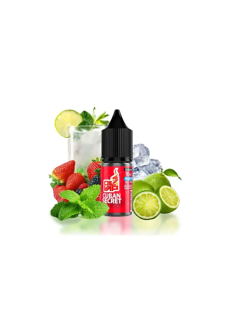 [8024] O4V - ELIQUID CUBAN SECRET 10ML 6mg C1 