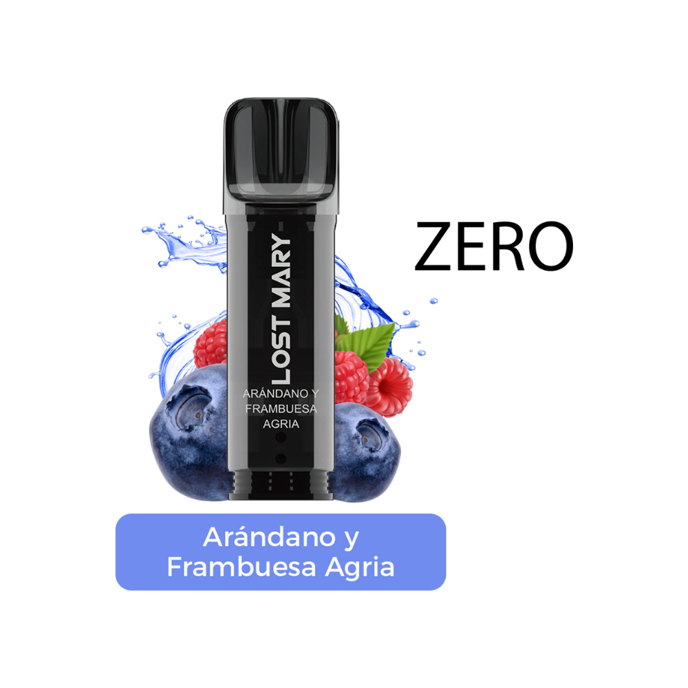 LOST MARY TAPPO ZERO BLUEBERRY SOUR RASPBERRY