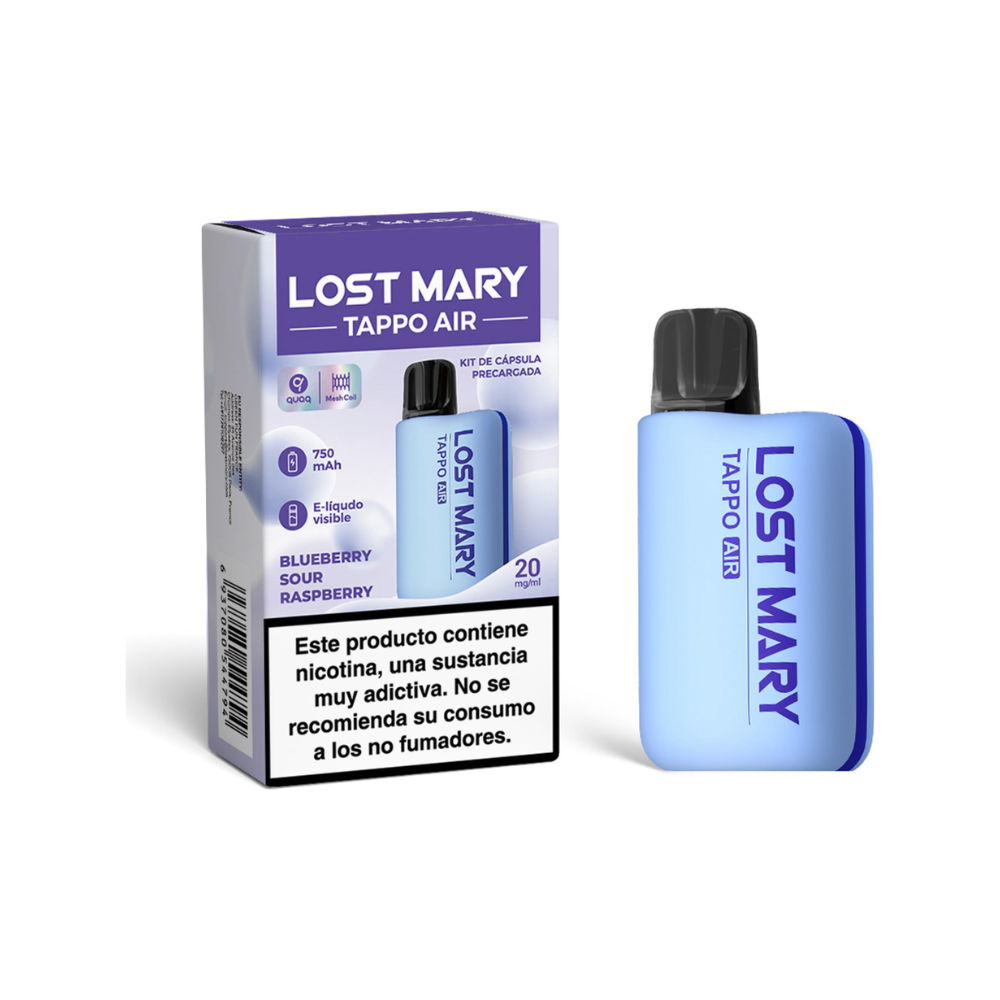 LOST MARY KIT TAPPO AIR 20mg BLUEBERRY SOUR RASPBERRY