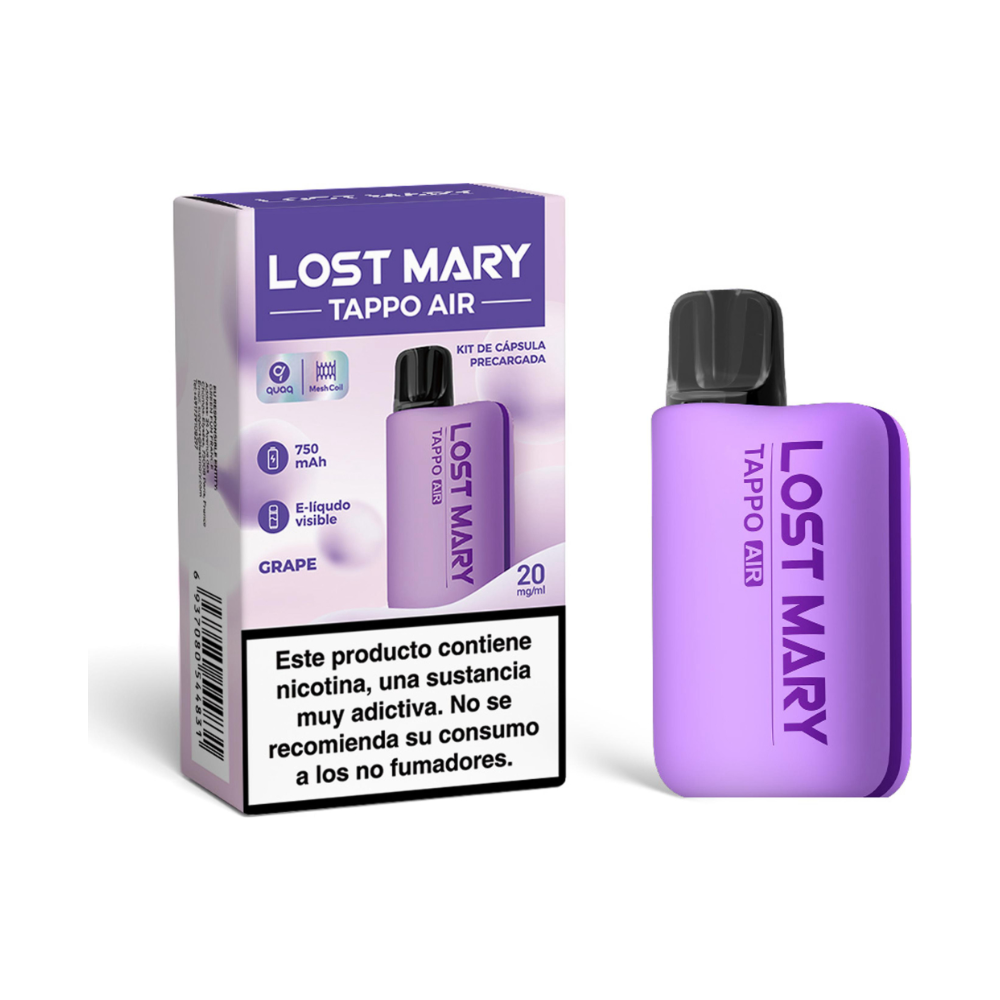 [8907] LOST  MARY KIT TAPPO AIR 20mg GRAPE