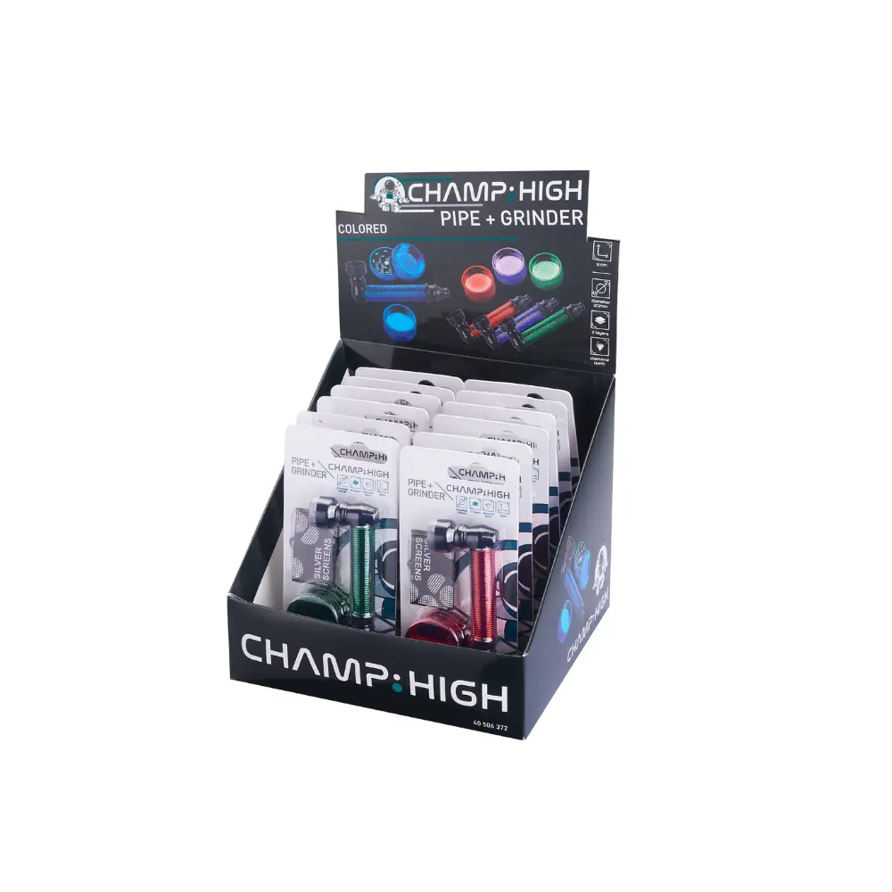 [506372] PIPA CHAMP HIGH + GRINDER  C12