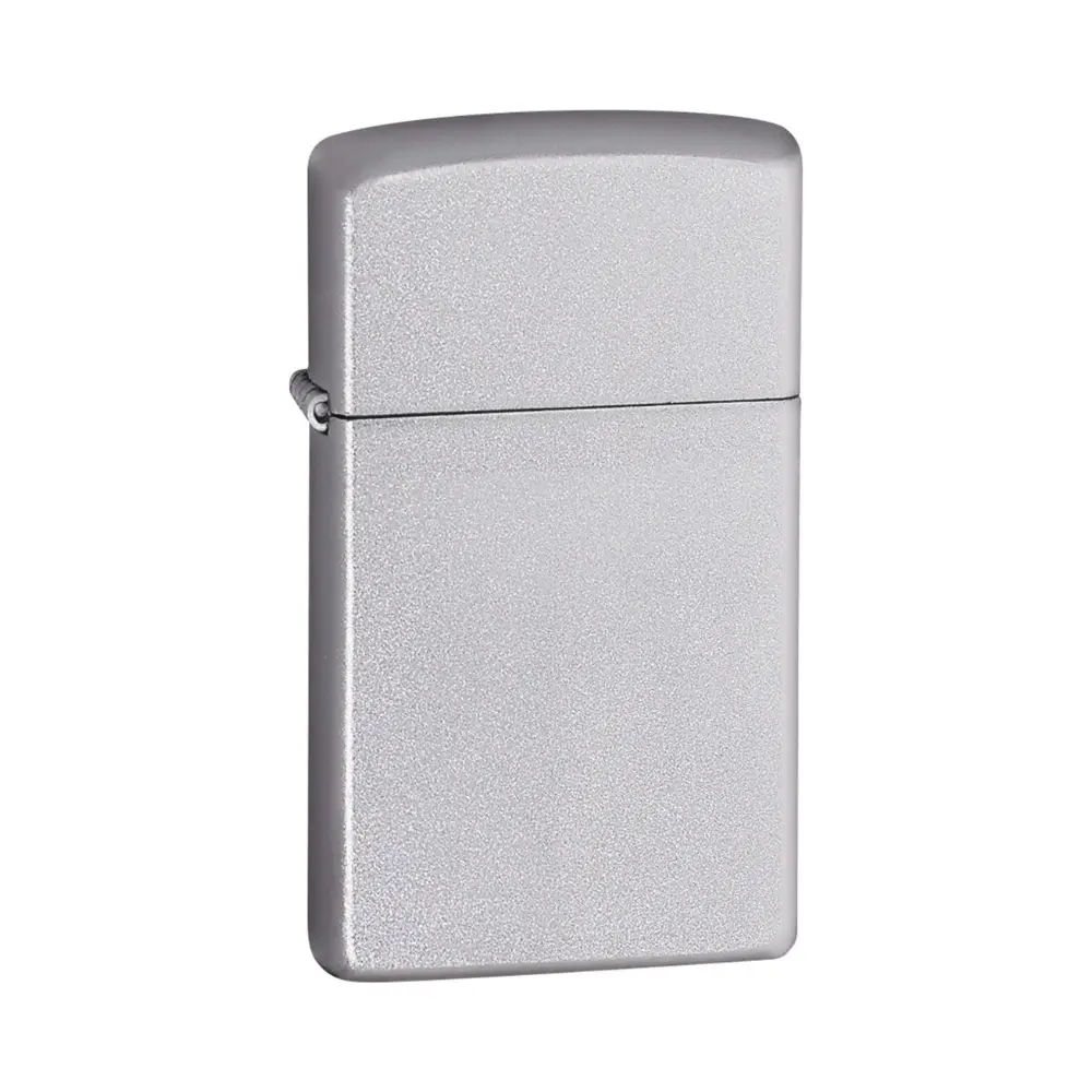 ENCENCEDOR  ZIPPO SATIN CHROME SLIM