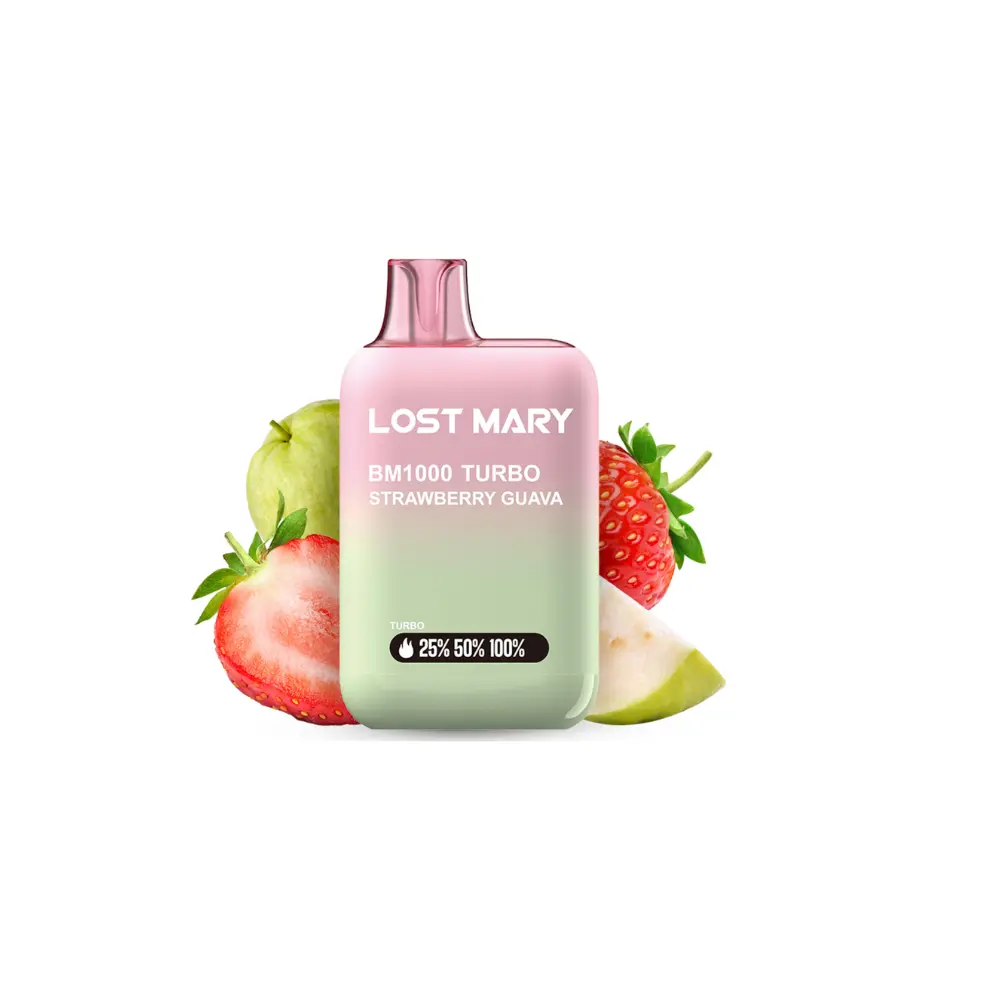 [42986] LOST MARY BM1000 STRAWBERRY GUAVA 