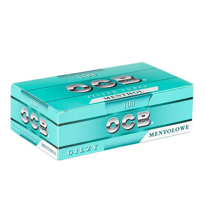 [4052U] TUBOS OCB MENTHOL 100 C5 (Pack de 5 unidades)
