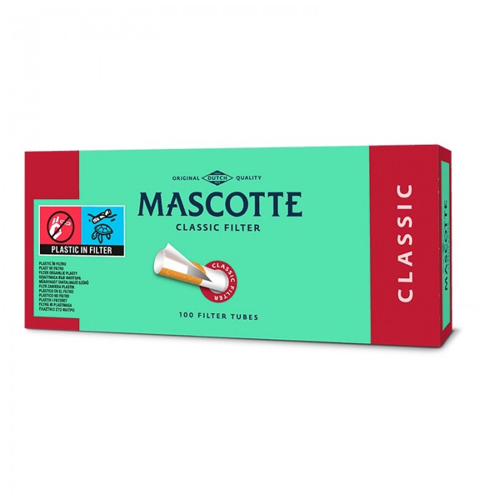[6108C] TUBOS MASCOTTE CLASSIC 100 (Cajón de 100 unidades)