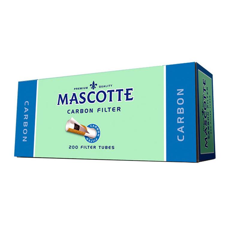 [6128U] TUBOS MASCOTTE CARBON 200 (Pack de 5 unidades)