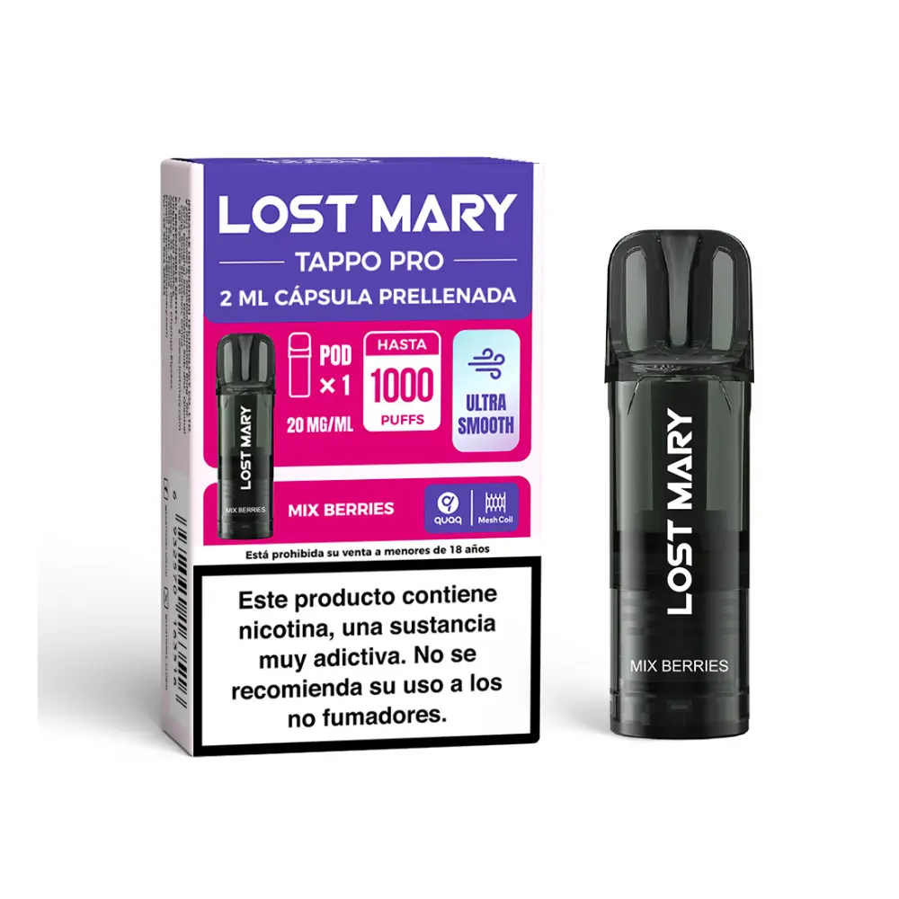 LOST MARY TAPPO PRO 20MG MIX BERRIES