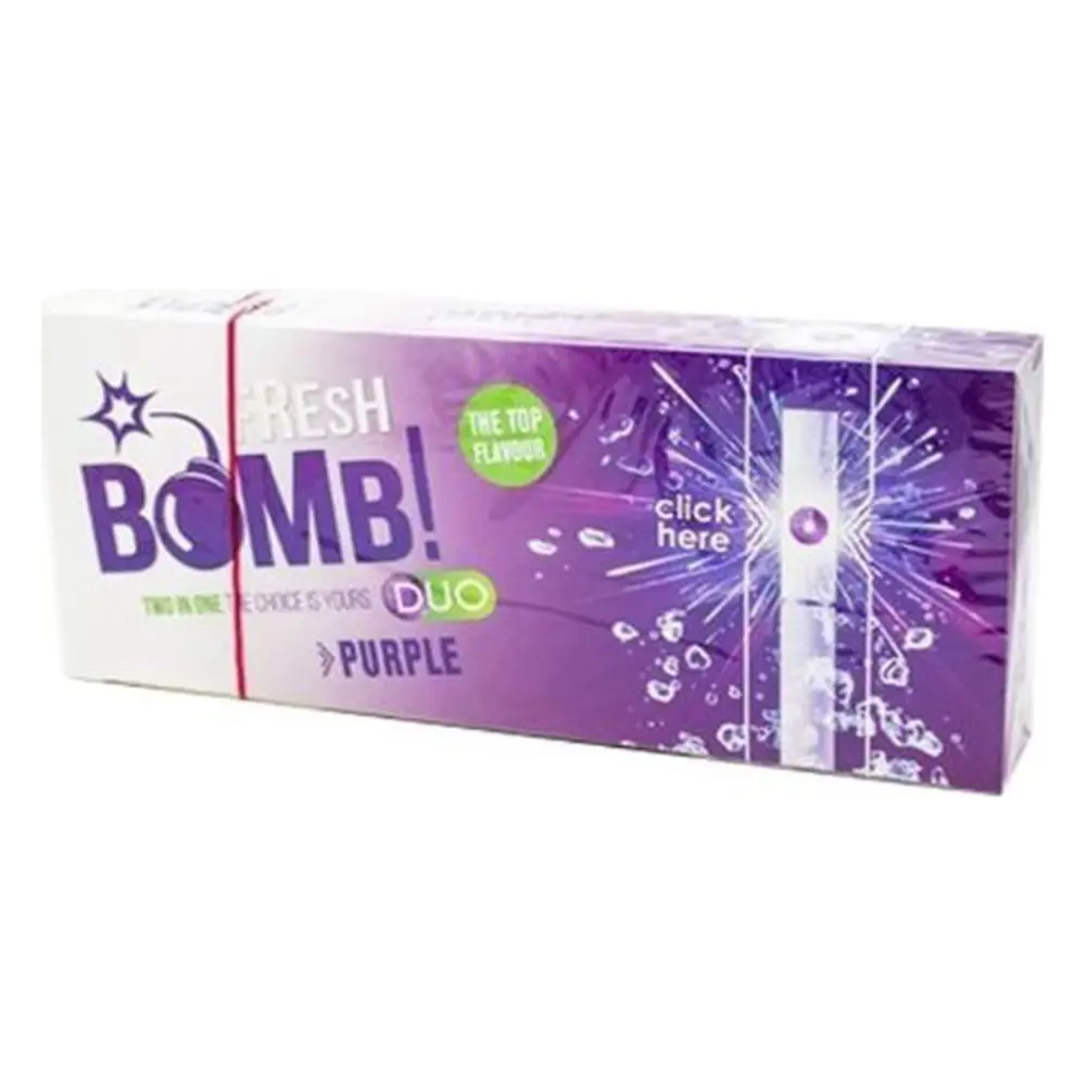 [78278U] TUBOS FRESH BOMB PURPLE CLICK  (Pack de 5 unidades)