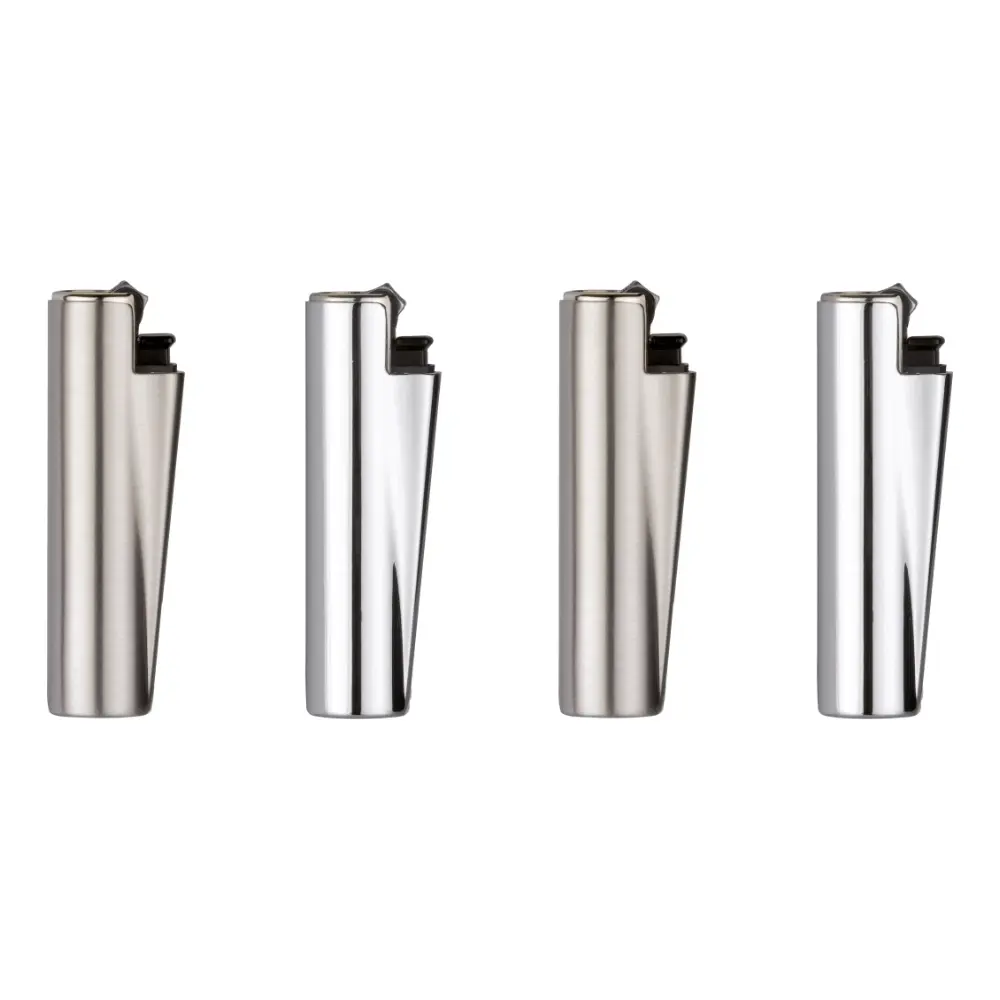 [7389] FUNDA CLIPPER MICRO METAL SILVER C30