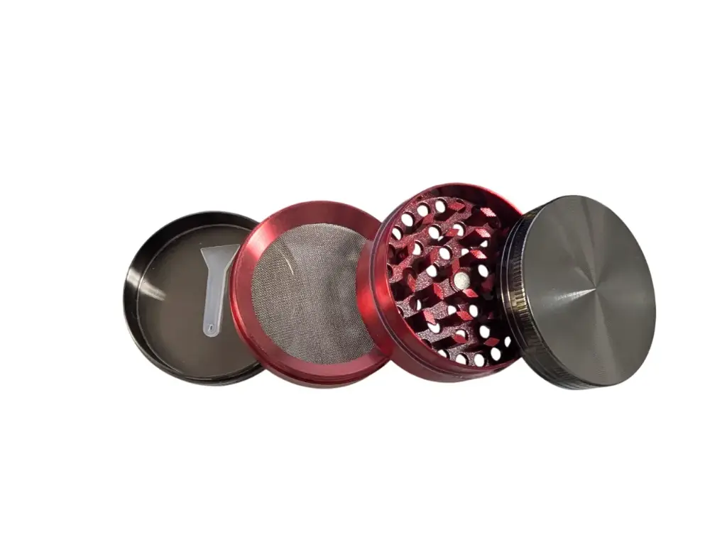 [65861] GRINDER 4 PARTES ROJO 