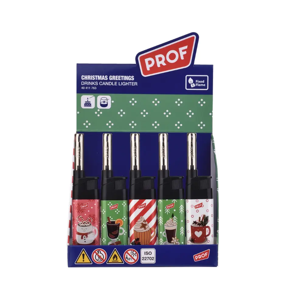 [411763] ENCENDEDOR PROF COCINA CANDLE CHRISTMAS GREETINGS C50