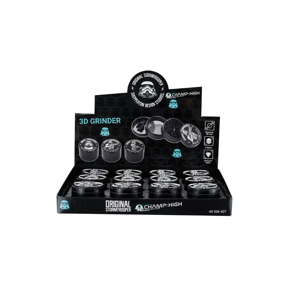 [506407] GRINDER CHAMP HIGH 50MM METAL SOLDADO DE ASALTO 3D C12