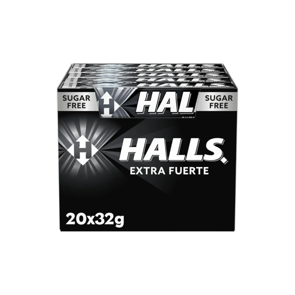 [5202] CARAMELOS HALLS EXTRA FUERTE C20