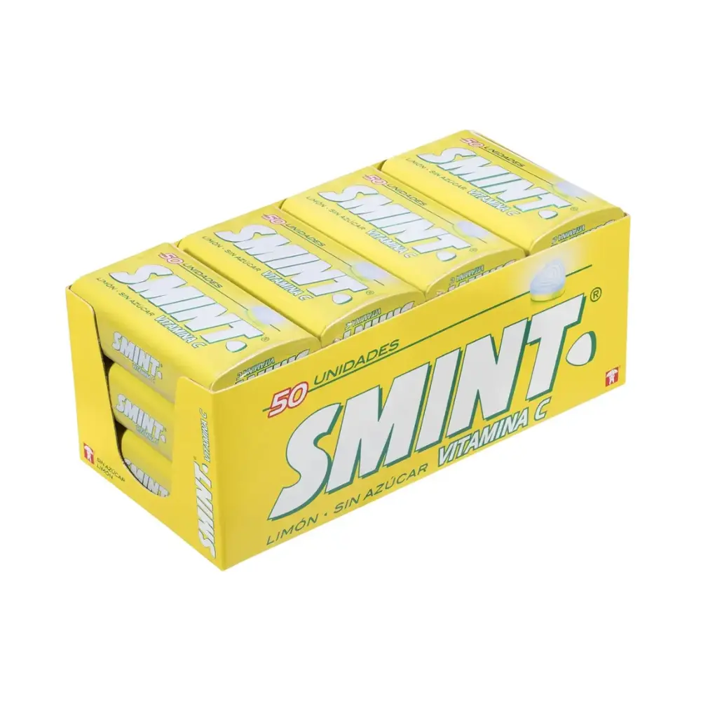 [5205] CARAMELOS SMINT TIN LIMON C12