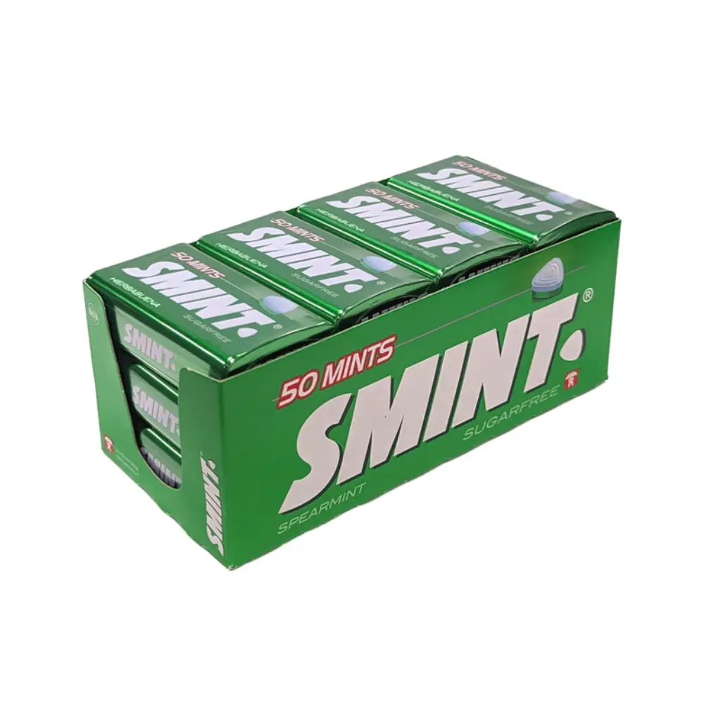 [5216] CARAMELOS SMINT TIN HIERBABUENA C12