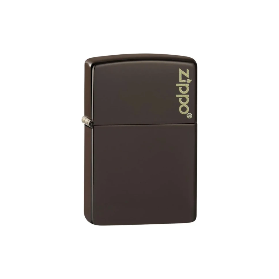 [65215] ENCENDEDOR ZIPPO BROWN MATTE LOGO