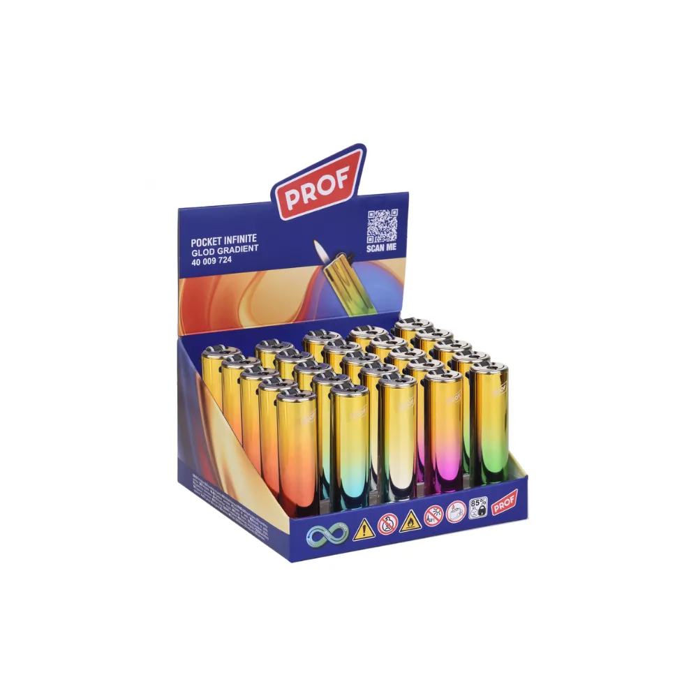 ENCENDEDOR PROF POCKET GOLD GRADIENT C25