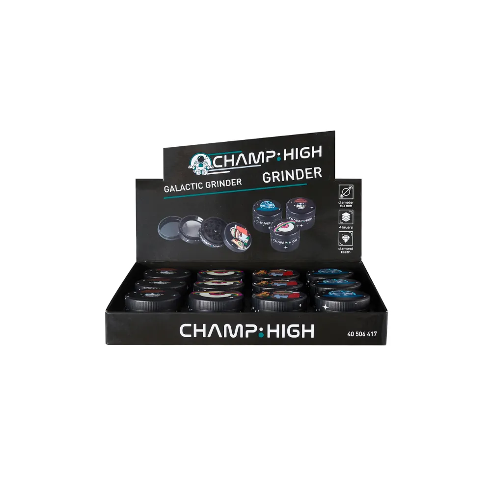 [506417] GRINDER CHAMP HIGH PLASTIC GALACTIC 50MM C12