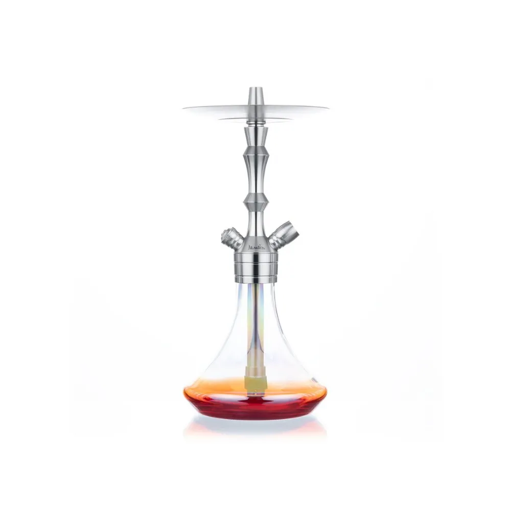 SHISHA ALADIN MVP 360 SHINNY  BOTTOM RED