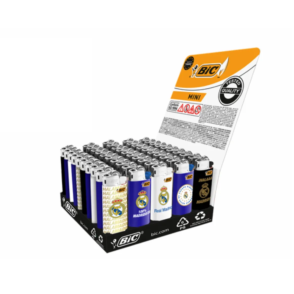 ENCENDEDOR BIC REAL MADRID J25 SERIE A