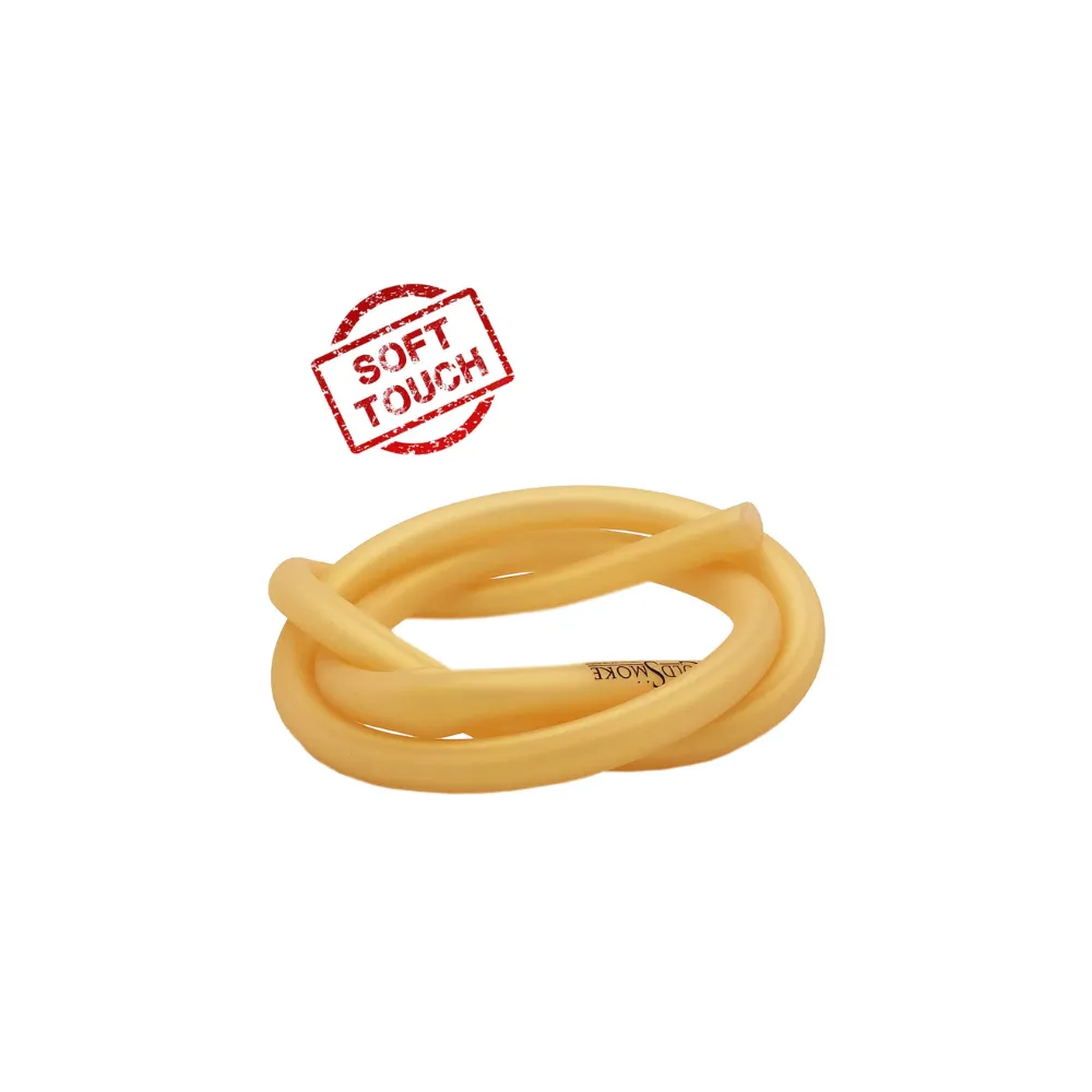 [70-8] MANGUERA SILICONA SOFT TOUCH DORADO