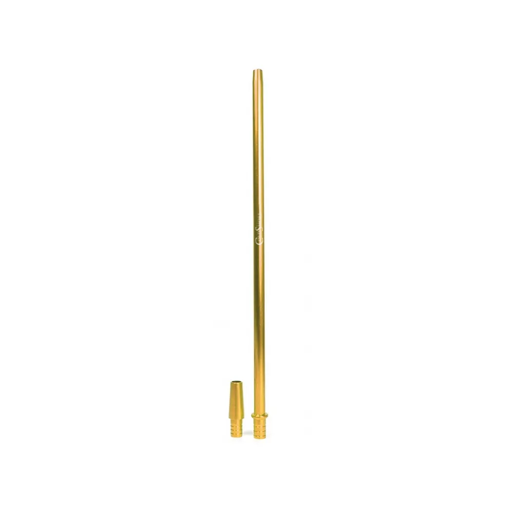 BOQUILLA ALUMINIO 40CM CON CONECTOR DORADO